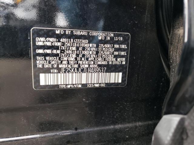 JF2SKAJC7LH489537 Subaru Forester Premium