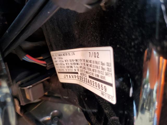 2003 YAMAHA XV1600 AS JYAVP02E33A020859
