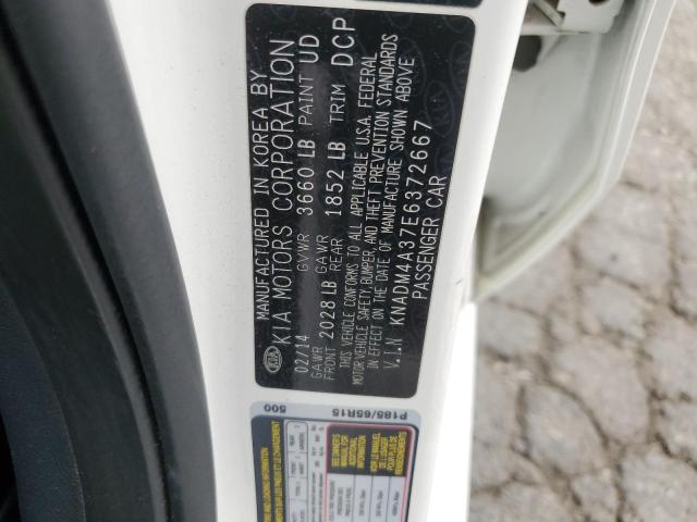 KNADM4A37E6372667 KIA RIO LX