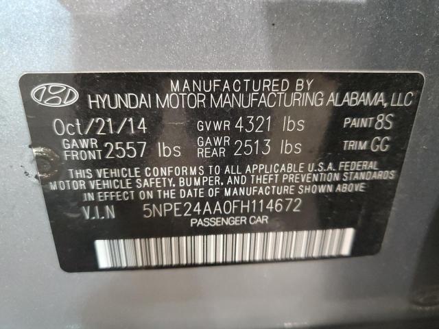 2015 HYUNDAI SONATA ECO - 5NPE24AA0FH114672