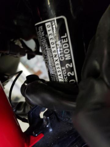 2022 HONDA CT125 A MLHJA555XN5103310