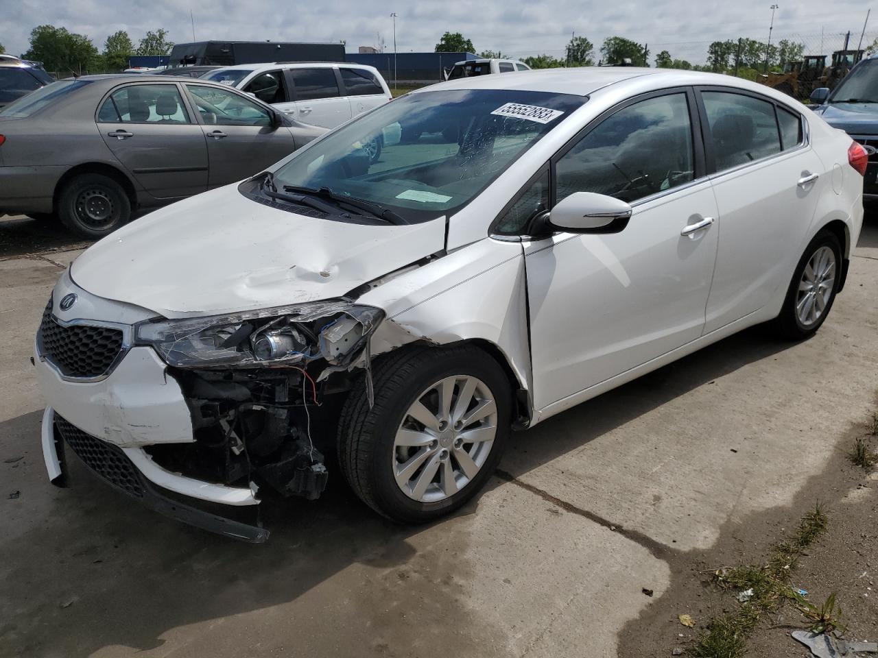 Lot #2831260701 2015 KIA FORTE EX