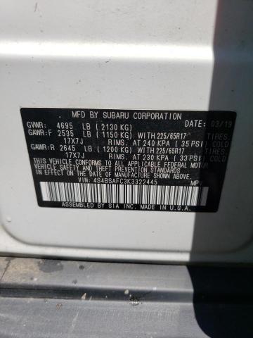 4S4BSAFC3K3322445 Subaru Outback 2.5i Premium