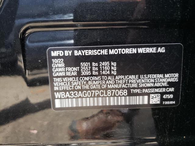 2023 BMW 530XE WBA33AG07PCL87068