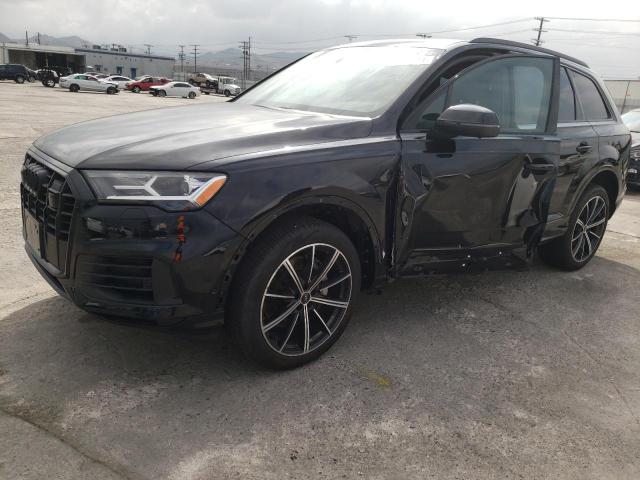 Audi Q7 salvage cars for sale: 2021 Audi Q7 Premium Plus