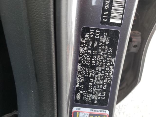 2016 KIA RIO EX - KNADN5A30G6659158