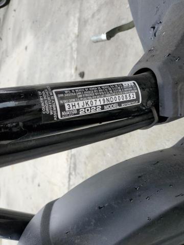 2022 HONDA NVA110 B 3H1JK0719ND000852