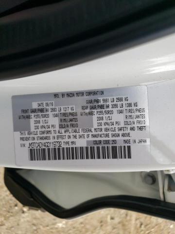JM3TCADY4G0119732 Mazda Cx-9 Grand Touring