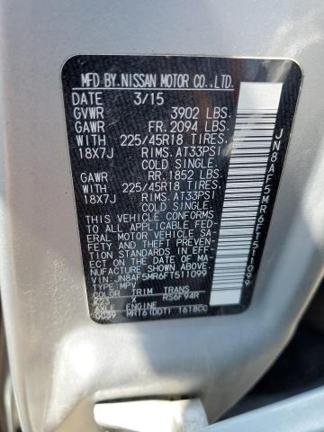 2015 NISSAN JUKE S - JN8AF5MR6FT511099