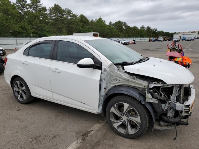  CHEVROLET SONIC 2018 Білий