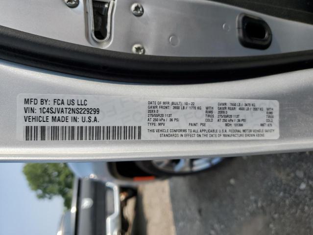 2022 JEEP WAGONEER S 1C4SJVAT2NS229299