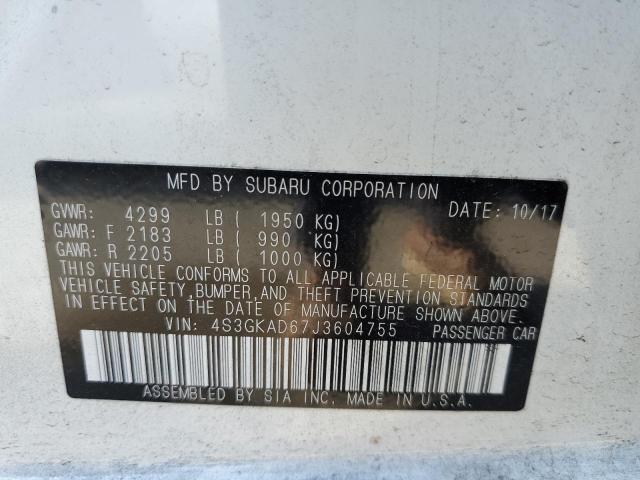 4S3GKAD67J3604755 Subaru Impreza Premium Plus