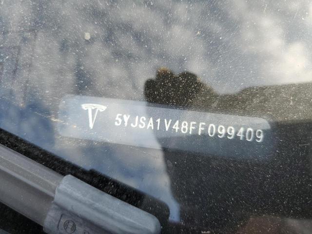 2015 TESLA MODEL S P9 5YJSA1V48FF099409