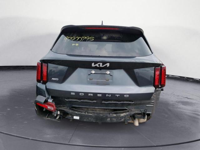 VIN: 5XYRGDLC5NG080672 Auction: COPART Lot: 57682753 Location: RENTAL VEHICLE SALE 5XYRGDLC5NG080672 KIA SORENTO 2022 CHARCOAL Photo 6