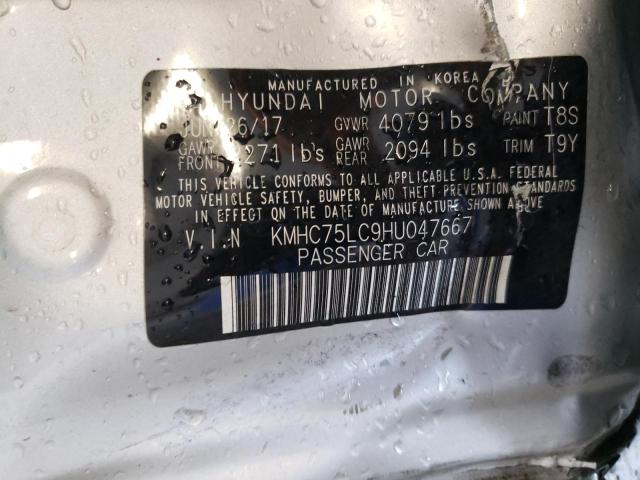 2017 HYUNDAI IONIQ SEL - KMHC75LC9HU047667