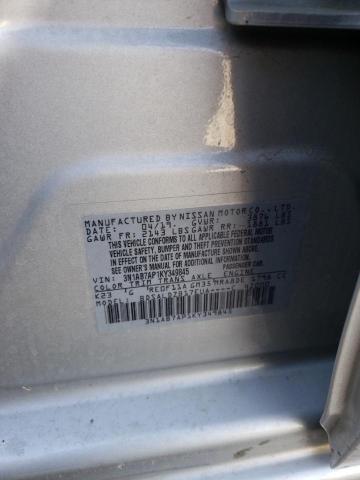 3N1AB7AP1KY349845 Nissan SENTRA S