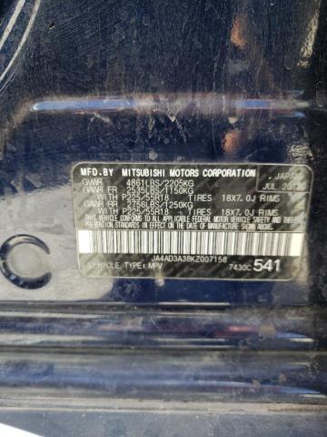 JA4AD3A38KZ007158 Mitsubishi Outlander Se