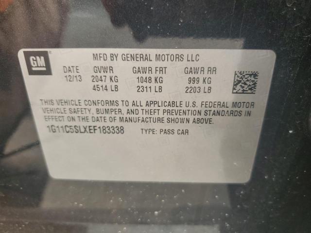 1G11C5SLXEF183338 Chevrolet MALIBU 1LT