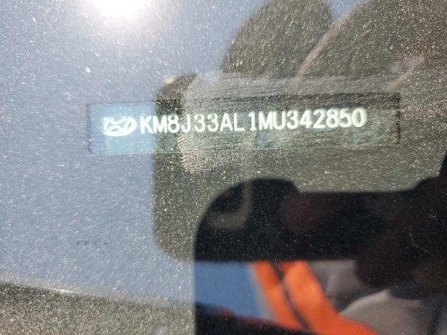 KM8J33AL1MU342850 Hyundai Tucson Limited