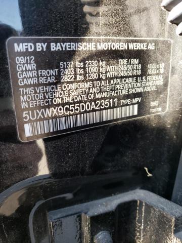 VIN 5UXWX9C55D0A23511 2013 BMW X3, Xdrive28I no.13