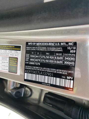 4JGFF5KE7LA137901 Mercedes-Benz Gls 450 4matic