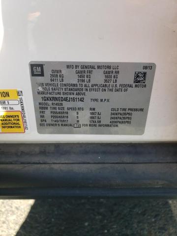 1GKKRNED4EJ161142 GMC ACADIA SLE