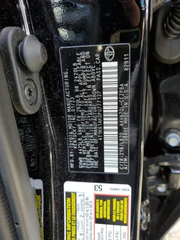 4T1K61AK0PU777127 Toyota CAMRY XSE