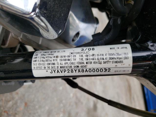 2008 YAMAHA XV1700 A JYAVP28YX8A000032