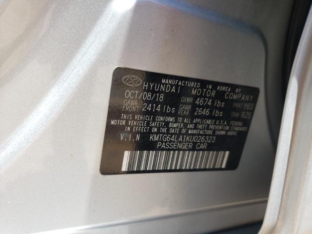 2019 GENESIS G70 ADVANC KMTG64LA1KU026323
