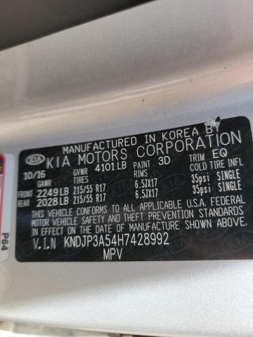 KNDJP3A54H7428992 KIA SOUL +