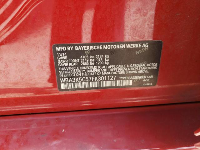 2015 BMW 328 D XDRI - WBA3K5C57FK301127