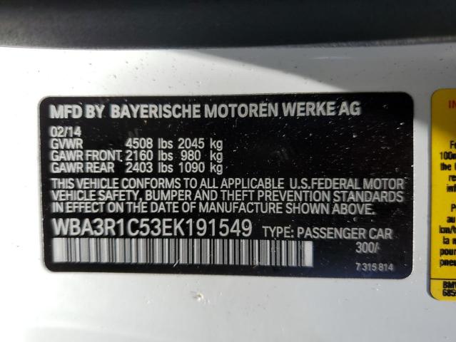 WBA3R1C53EK191549 BMW 435 I
