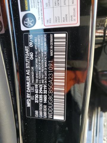 WDDUG8CB5GA231091 Mercedes-Benz S 550