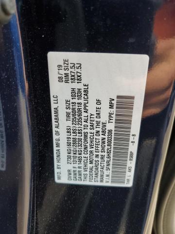 2020 HONDA ODYSSEY 5FNRL6H82LB003306