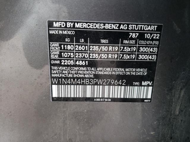 2023 MERCEDES-BENZ GLB 250 4M - W1N4M4HB3PW279642