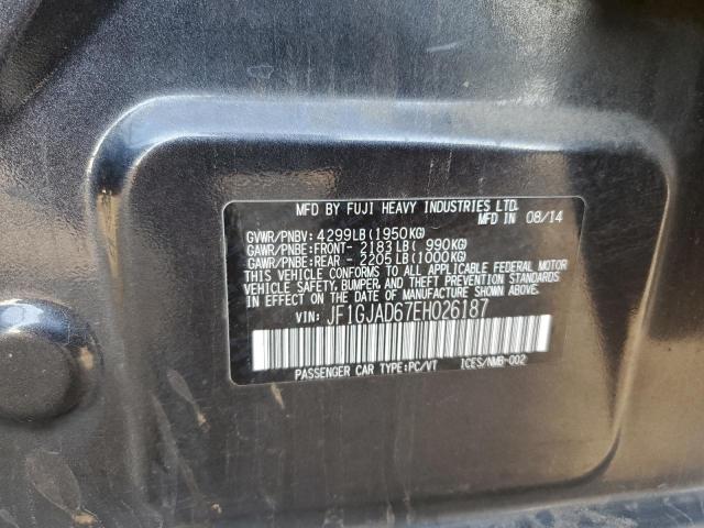 JF1GJAD67EH026187 Subaru Impreza Premium