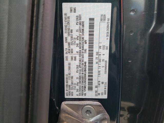 1FMCU9GD0KUB62846 Ford ESCAPE SE