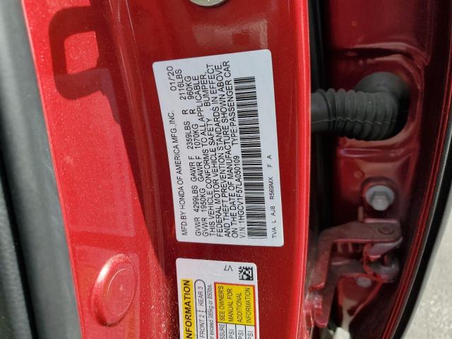 1HGCV1F57LA050109 Honda Accord EXL 13