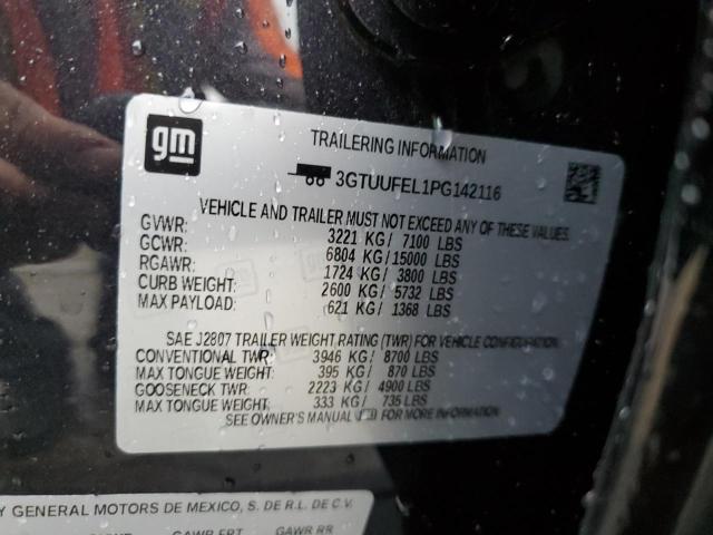 2023 GMC SIERRA - 3GTUUFEL1PG142116