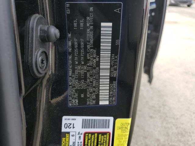 5TDYZ3DC2JS931208 Toyota SIENNA XLE