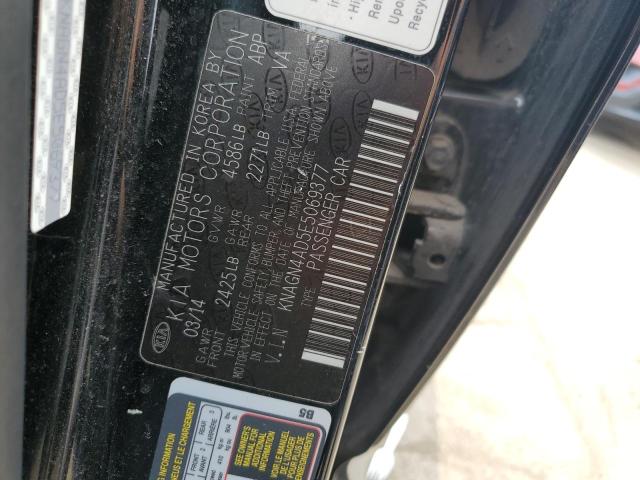 KNAGN4AD5E5069377 KIA OPTIMA HYBRID