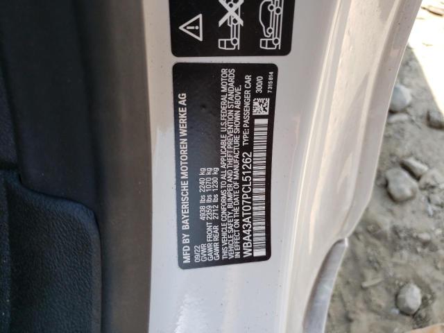 2023 BMW 430XI - WBA43AT07PCL51262