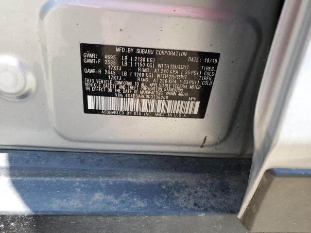 4S4BSABC0K3236208 Subaru Outback 2.5i