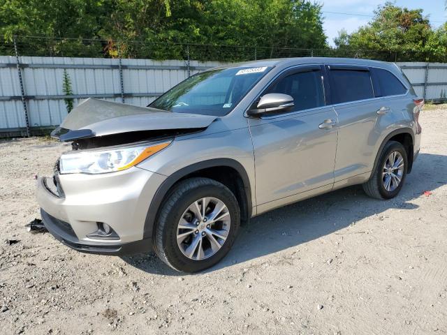 VIN 5TDZKRFH6ES025766 2014 Toyota Highlander, LE no.1