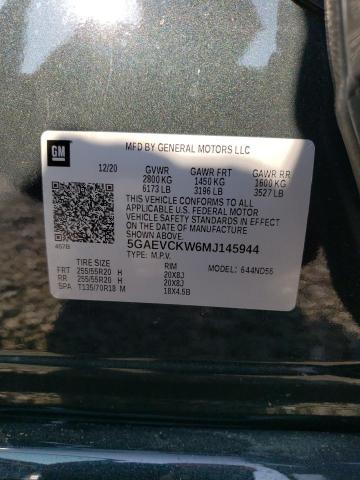 2021 BUICK ENCLAVE AV - 5GAEVCKW6MJ145944