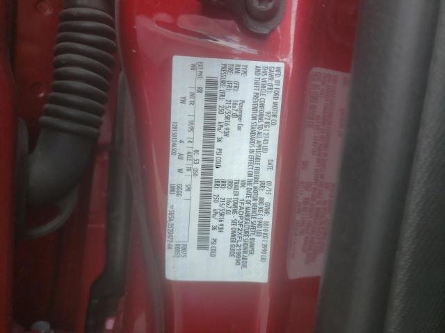 1FADP3F2XFL219990 Ford FOCUS SE