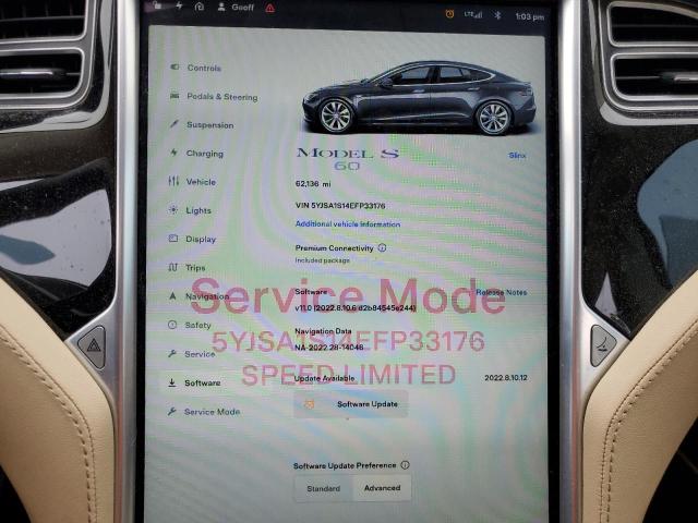 5YJSA1S14EFP33176 Tesla MODEL S