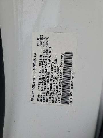 5FNRL6H80JB094587 2018 HONDA ODYSSEY, photo no. 13