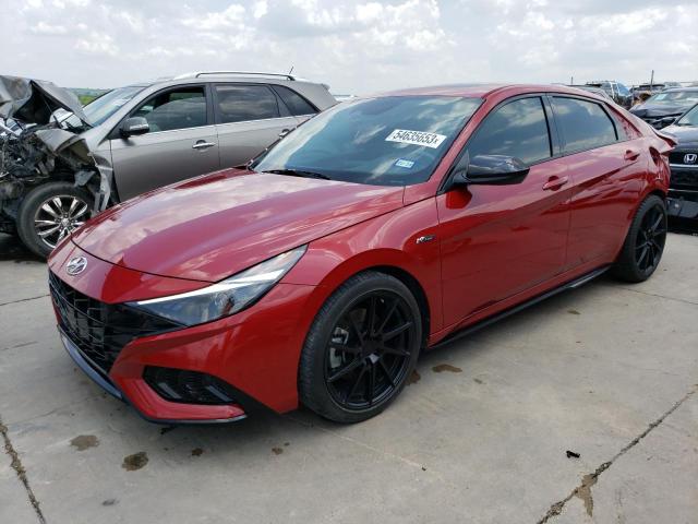 2021 HYUNDAI ELANTRA N - KMHLR4AF1MU108554
