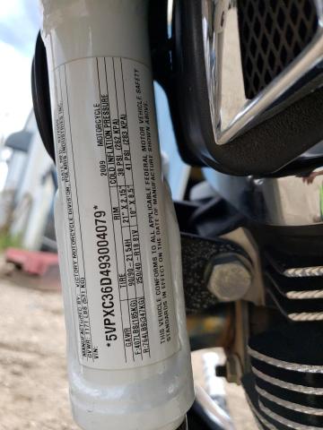 2009 VICTORY MOTORCYCLES ANESS - 5VPXC36D493004079